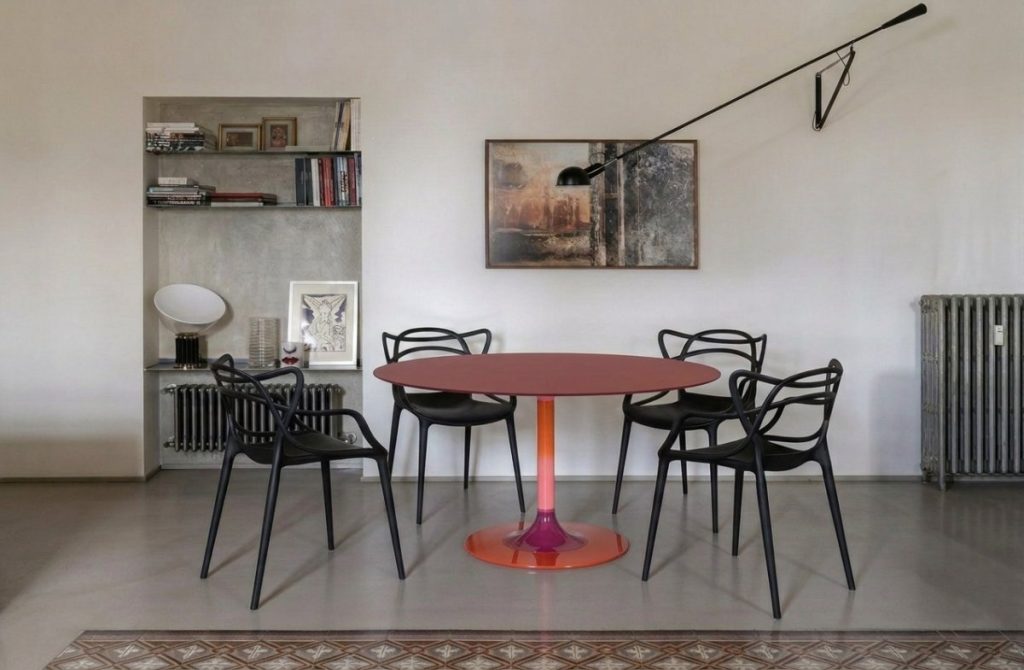 Kartell by Lifestorey_Thierry XXL round table & Masters chair.png